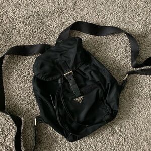 Prada Small Vintage Tessuto Backpack